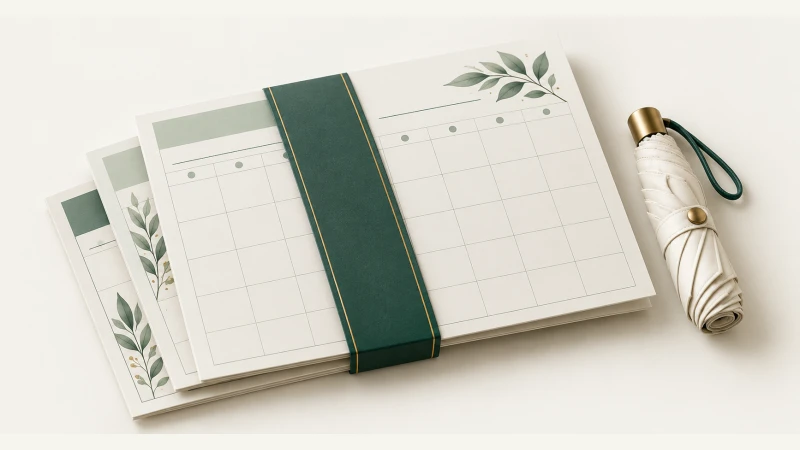 Q2 2028 Calendar — Undated monthly cards arranged for three-month planning.